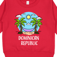 thumbnail image 3 of Inktastic Summer Vacation in the Dominican Republic Toddler Sweatshirt, 3 of 4