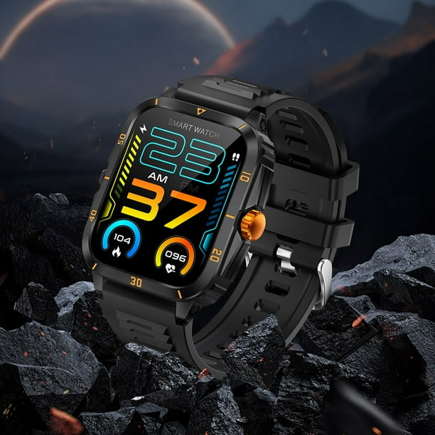 Reloj inteligente deportivo con mas de 100 modos deportivos rastreador de actividad fisica reloj inteligente para iPhone Android