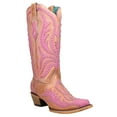 thumbnail image 2 of Corral Boots Womens Glow In The Dark Embroidered Snip Toe Cowboy  Mid Calf, 2 of 5