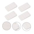 thumbnail image 4 of OUNONA 6Pcs Plastic Furniture Feet Mats White Anti-skid Floor Protection for Sofa Leg and Table Leg, 4 of 8