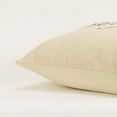 thumbnail image 3 of Rizzy Home Sentiment 20" x 20" Cotton Canvas Pillow Cover in Natural, 3 of 5