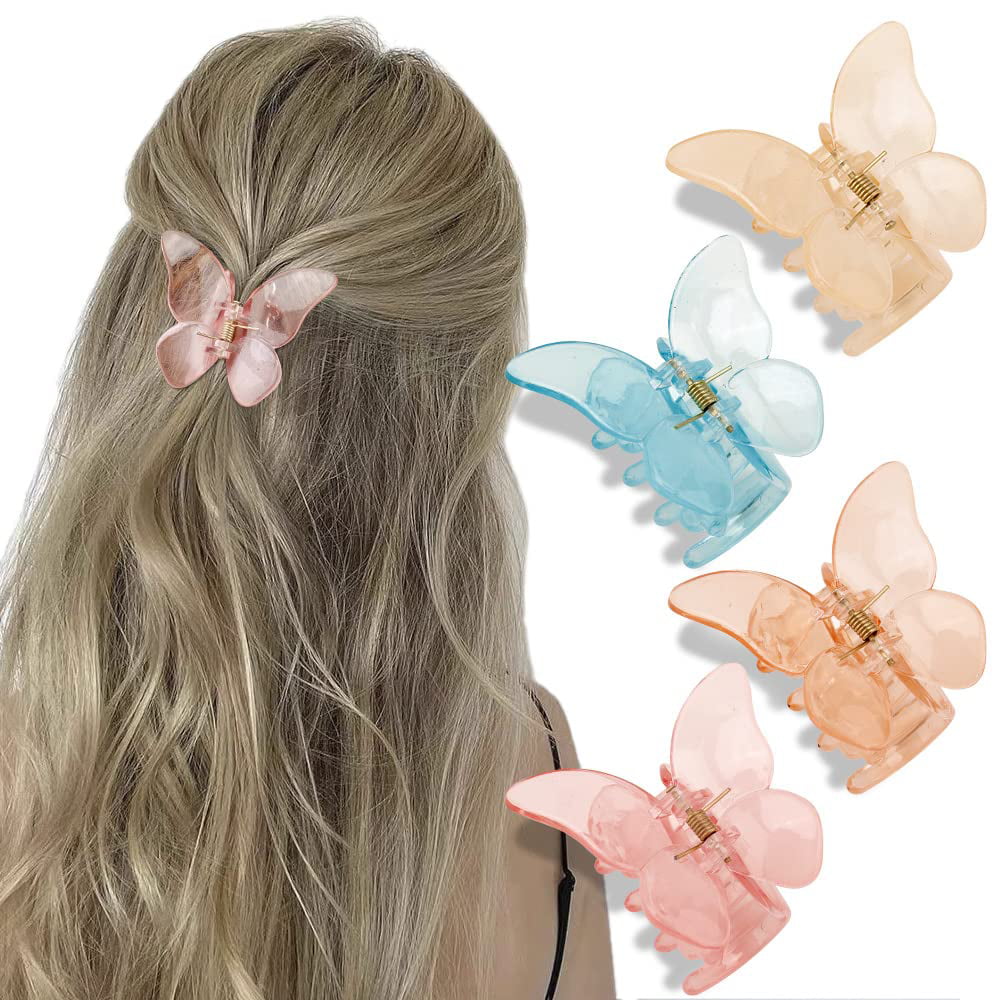 Korean Acetic Acid Ponytail Mini Claw Hair Clips for Women Fancy Design  Butterfly Pearl Hair Claw for Women Girls - China Hair Accessory and  Fashion Accessory price