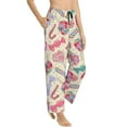 thumbnail image 2 of Lollipop Yellow Yummy Colorful Sweet Candy Women'S Pajama Pants Drawstring Pj Bottoms Pants With Pockets Xx-Large, 2 of 4