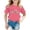 R200 Pink, variant on Ruiwill 4Th Grade Shirt For Girls Summer Crew Neck Short Sleeve Kids Tops Casual Fourth Grade Letter Print School Girl Outfit Size 8-9 Years