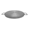 thumbnail image 4 of Prolinemax 20" Diameter Stainless Steel Flat Comal Griddle Pan Cookware, 4 of 4