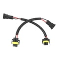 thumbnail image 3 of 2 piezas de conector de conversión de luz antiniebla de faro 9006 a H11 H8, arnés de cableado, enchufe, cable, conector, 3 of 5
