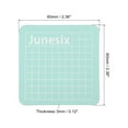 thumbnail image 2 of Unique Bargains 2.4' x 2.4' Cutting Mats Rotary Fabric Mat Self Recover Double Sided Mini, Mint Green, 2 of 5