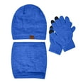 thumbnail image 4 of Winter Set with Earflap Beanie Knit Scarf Gloves Ear Coverfor Windy Days Scarf a Hat Gloves, 4 of 5