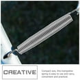 thumbnail image 3 of FONDOTIN 1 Set Trampoline Spring Kit Silver Galvanized Steel Wire Tension Replacement, 3 of 8