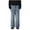 Light Blue, variant on Bpyeka Men's Streetwear Wide-Leg Jeans, Casual Loose-Fit Denim Pants with Button & Zipper Fly, Belt Loops