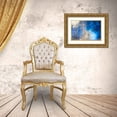 thumbnail image 3 of Westum, Heidi 24x17 Gold Ornate Wood Framed with Double Matting Museum Art Print Titled - Blue rain, 3 of 4