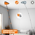 thumbnail image 2 of Fregona de pared JEHONN con mango largo de 2 m con 6 almohadillas para limpieza, 2 of 3