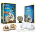 thumbnail image 4 of National Geographic Break Open 2 Geodes Kit, STEM Series, Unisex Ages 8 and up, 4 of 9