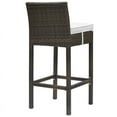 thumbnail image 3 of Home Square 30"" Patio Bar Stool in Brown and White - Set of 2, 3 of 4
