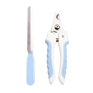 FACEGA Dog Nail Clippers,Safe Dog Nail Trimmers,Nail Clippers for Dogs with Locking Mechanism,Blue
