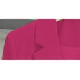 thumbnail image 5 of Women's Casual Blazer Jacket, Lapel Collar Long Sleeve Single Breasted Work Coat, Tailored Fit for Office Wear, Business Casual Outfits, and Daily Professional Style-Hot Pink, 5 of 9