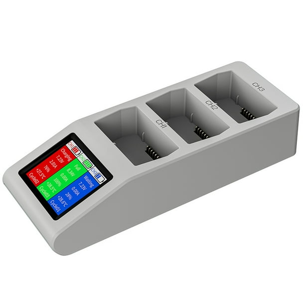 Station de Charge Intelligente Chargeur de Batterie de Vol Charge jusqu'à 3 Batteries Compatibles pour DJI Mini 3/3 Pro/Mini 4 Drones Pro