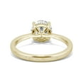 thumbnail image 6 of Charles & Colvard 14K Yellow Gold Moissanite 7.5mm Round Engagement Ring-Size 5 1.58cttw DEW, 6 of 9