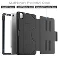 thumbnail image 6 of Junayo Case for iPad Pro 11 inch (4th/3rd/2nd/1st) Strong Magnetic Auto Sleep Shockproof Case with Multi-Angles Stand Pen Holder Card Slot, 6 of 7