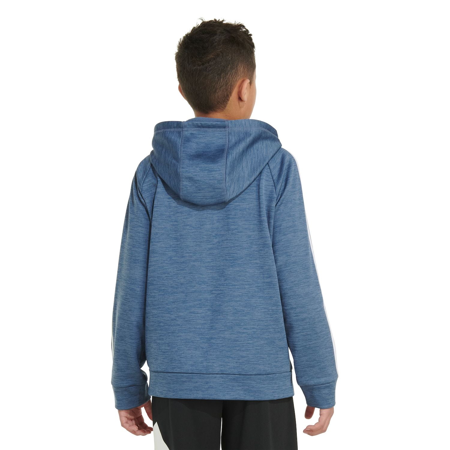 Boys 8-20 adidas Game & Go Hooded Jacket in Regular & Husky Color: Black Heather Size: X LARGE