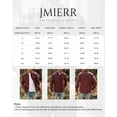 thumbnail image 3 of JMIERR Men Button Down Regular Fit Long Sleeve Plaid Flannel Casual Shirts, 3 of 6