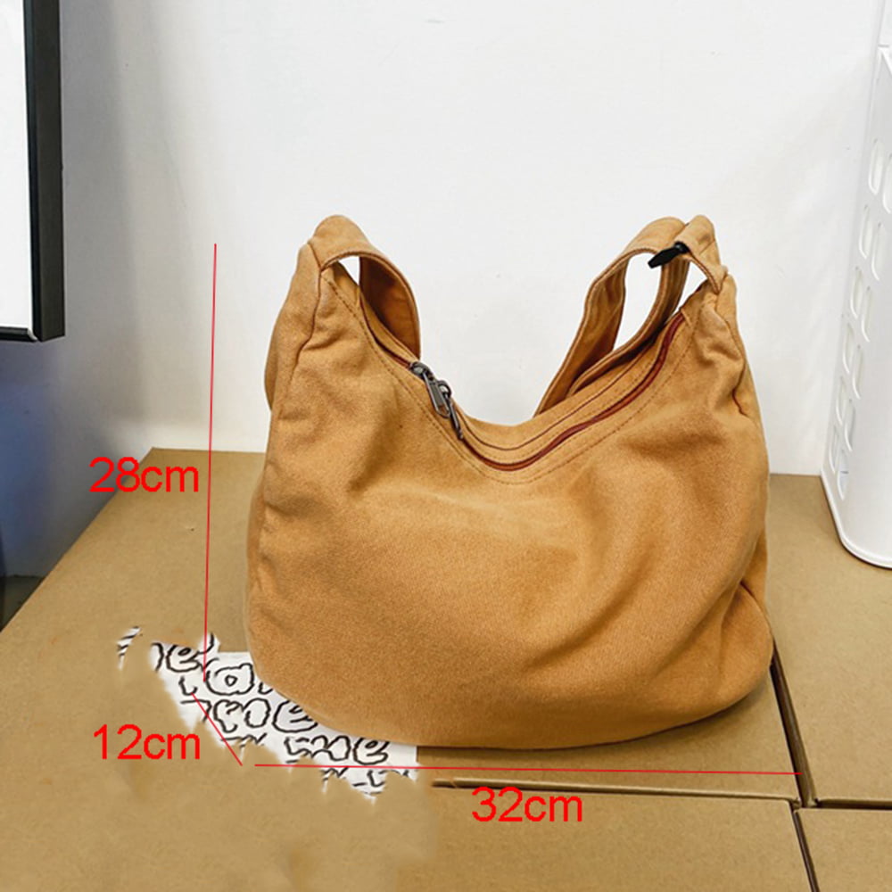 Amazon.com: Kememo Corduroy Hobo Bag Crossbody Tote Bag with Zipper, Large  Capacity Shoulder Bag Handbags Shopping Bag for Women, Beige : Clothing,  Shoes & Jewelry
