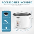 thumbnail image 4 of Arrocera Aroma Housewares Aroma ARC-363NG 1.5L (6 tazas), 4 of 7