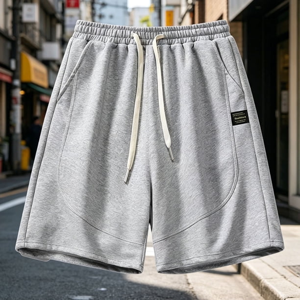 Tsesme Men's Sweat Shorts Plus Size Summer Breathable Loose Fits