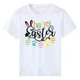 thumbnail image 3 of Uooqdmx Graphic Tees Women, Easter Outfit Women, Funny Shirts, Cute Rabbit Letter Printed T Shirts Casual Tee Tops, Easter Outfits for Women, White XXL, 3 of 4