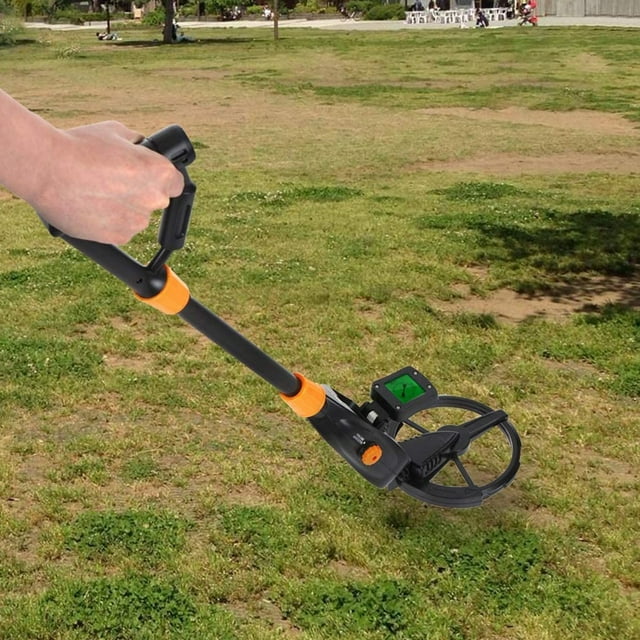 Children Lightweight Handheld Metal Detector Gold Digger Treasure Hunter Tracker Seeker with Waterproof Search Coil for Kids