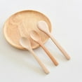 thumbnail image 5 of Joernso 5Pcs Wooden Handmade Long Handle Eating Cooking Soup Spoons Kitchen Utensil, 5 of 8