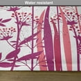 thumbnail image 6 of Ambesonne Flower Place Mats Set of 4, Pink Florals Leaves Buds, Standard Size, Pale Pink Orange, 6 of 6