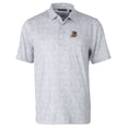 thumbnail image 2 of Men's Cutter & Buck Gray Durham Bulls DryTec Pike Constellation Print Stretch Polo, 2 of 3