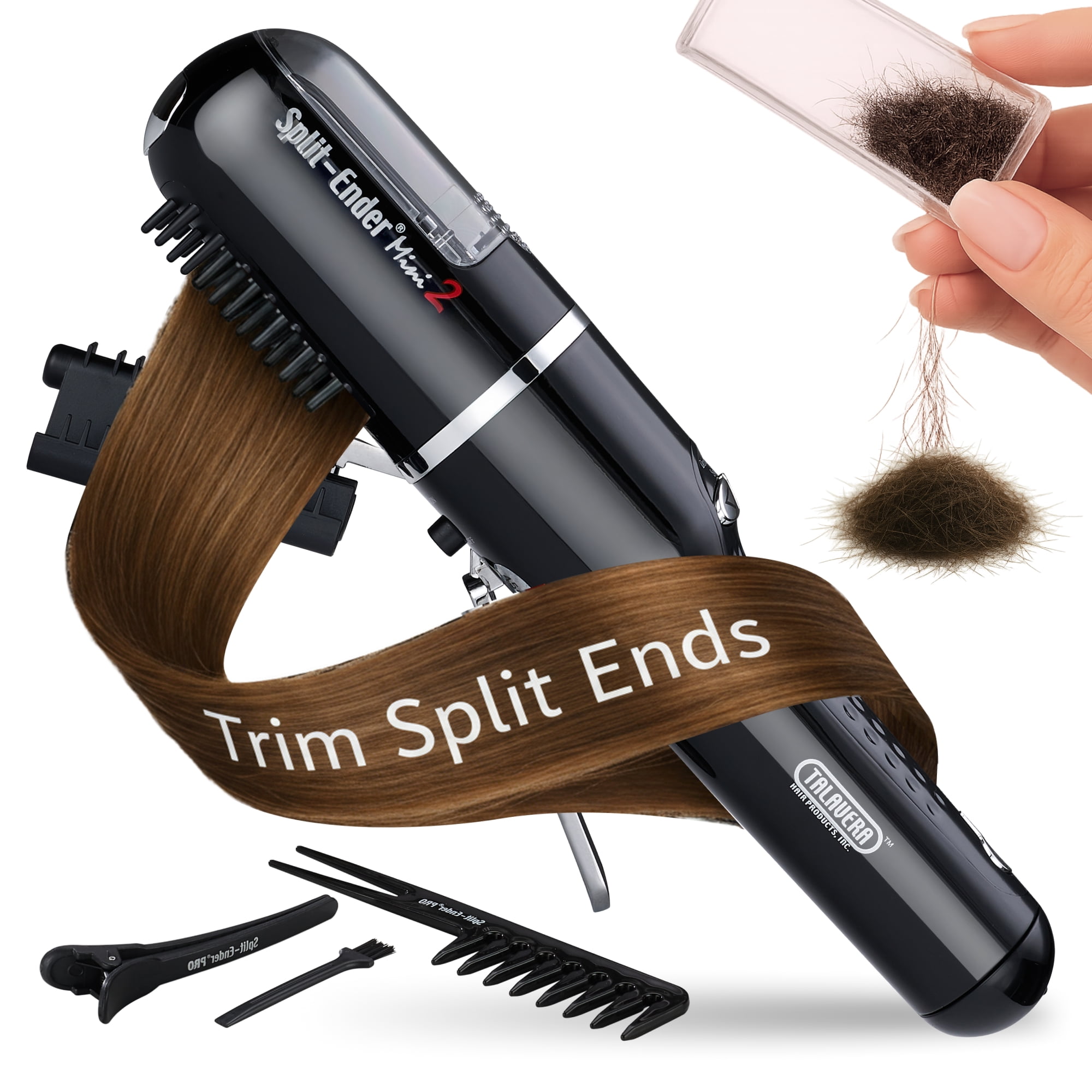 Split-Ender Pro 2, Automatic Split End Hair Trimmer, Rechargeable