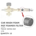 thumbnail image 3 of 10pcs Mesh Filter Foam Sheet For Foam Nozzle For Snow Soap Gun Foam Sprayer High Pressure Car Wash Filter For Foamer, 3 of 9