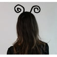 thumbnail image 3 of Making Believe Black Plush Oversized Insect Bug Headband Antenna, 3 of 8