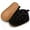 Black, variant on HUITKMM Baby Winter Shoes for Walking Warm Lined Shoes with Rubber Sole Baby Shoes for 0 18 Months