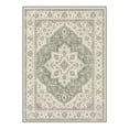thumbnail image 3 of KUETH 5x7 Machine Washable Vintage Persian Style Rug for Living Room, Soft Low Pile Non Slip Backing Area Rug, Sage Ivory Rug for Bedroom Dining Room, 3 of 5