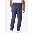 thumbnail image 3 of KingSize Men's Big & Tall Lightweight Jersey Open-Bottom Sweatpants, 3 of 5