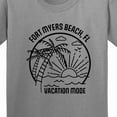 thumbnail image 4 of Inktastic Summer Vacation Mode Fort Myers Beach Florida Youth T-Shirt, 4 of 5