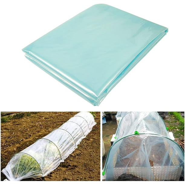 Clear Greenhouse Plastic Sheeting 2/2.5m UV Resistant Polyethylene