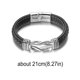 thumbnail image 4 of To My Son Bracelet Bracelet Mother and Son Forever Linked PU Leath, 4 of 4