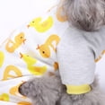 thumbnail image 7 of Balems Pet dog four-legged pajamas cotton pajamas dog fall cloth dog sleeping cloth, 7 of 7