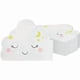 thumbnail image 1 of WONIMA02 100 Pcs White Cloud Shape Paper Napkins for Baby ShowerCloud Decorations Gender Reveal Cloud Party Decorations(6.3 x 5.1 In), 1 of 1