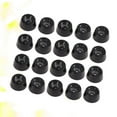 Phlegsive Black Furniture Bumper Circle Chair Feet Protectors