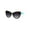 Tortoise Teal Smoke, variant on Girls Kid Size Thick Plastic Designer Style Large Cat Eye Sunglasses Tortoise Blue Smoke