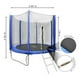 thumbnail image 3 of Trampolín Brincolin Rudo 10ft 3 M GiroParty Con escalera, 3 of 5