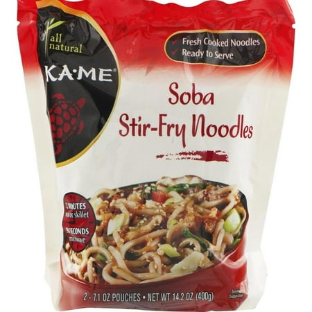 6 Pack : Kame Soba Stir Fry Noodles, 14.2 Ounce.