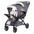 thumbnail image 2 of Baby Trend Sit N Stand Double Stroller 2.0 DLX with 5 Point Safety Harness and EZ-Lift Plus Lightweight Infant Car Seat with Cozy Cover, Magnolia, 2 of 5