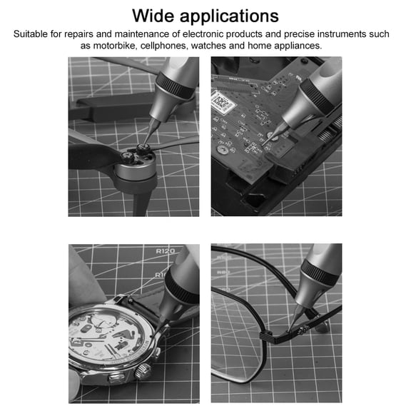 Electric screwdriver,Screw Driver Type-c Tool Set Computers Precise Screw Driver Type-c Tool Set Driver Type-c Tool Hxber Dsfen Multicolor JD1006-B